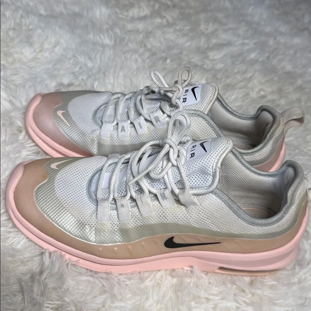 Nike White and Soft Pink Athletic Shoes